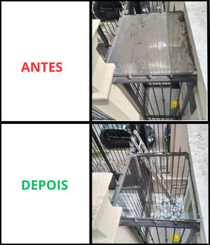 Limpeza de Vidro